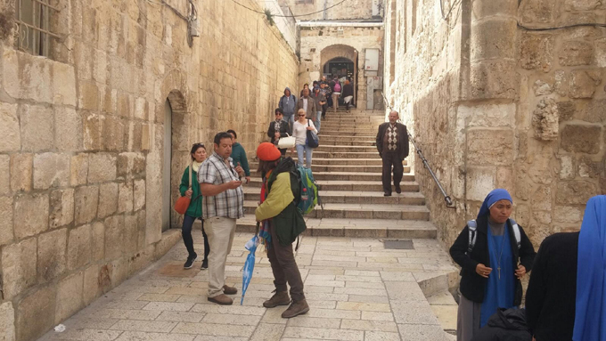 كنيسة القيامة مغلقة حتى يتراجع الاحتلال عن إجراءاته